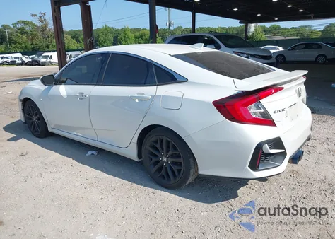 2020 Honda Civic Si Sedan из США, поврежденный, VIN 2HGFC1E52LH702723